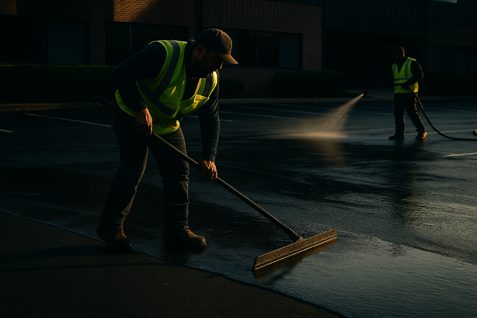 Commercial Sealcoating by Magic Maintenance USA