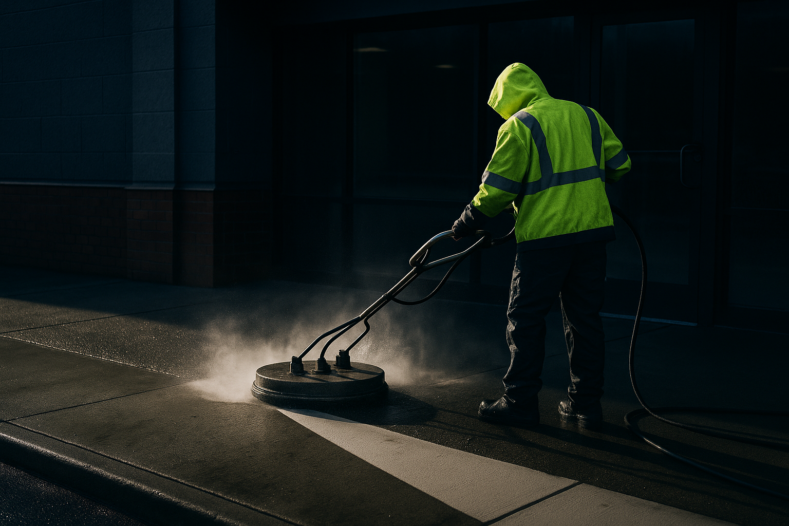Commercial Power Washing by Magic Maintenance USA
